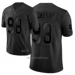 Camiseta NFL Limited Las Vegas Raiders Crosby Ciudad Edition Negro