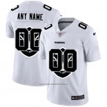 Camiseta NFL Limited Las Vegas Raiders Personalizada Logo Dual Overlap Blanco