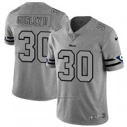 Camiseta NFL Limited Los Angeles Rams Gurley II Team Logo Gridiron Gris