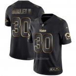 Camiseta NFL Limited Los Angeles Rams Gurley II Vapor Untouchable Negro
