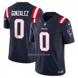 Camiseta NFL Limited New England Patriots Christian Gonzalez Vapor F.U.S.E. Azul