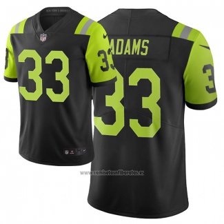 Camiseta NFL Limited New York Jets Jamal Adams Ciudad Edition Negro Verde