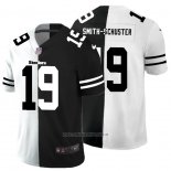 Camiseta NFL Limited Pittsburgh Steelers Smith-Schuster White Black Split
