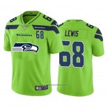 Camiseta NFL Limited Seattle Seahawks Lewis Big Logo Number Verde