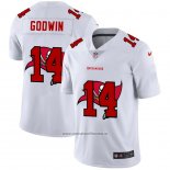 Camiseta NFL Limited Tampa Bay Buccaneers Godwin Logo Dual Overlap Blanco
