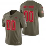 Camiseta NFL Limited Tampa Bay Buccaneers Personalizada 2017 Salute To Service Verde