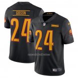 Camiseta NFL Limited Washington Commanders Antonio Gibson Alterno Vapor Negro