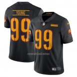 Camiseta NFL Limited Washington Commanders Chase Young Alterno Vapor Negro