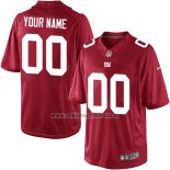 Camiseta NFL New York Giants Personalizada Rojo