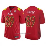 Camiseta NFL Pro Bowl AFC Cooper 2017 Rojo