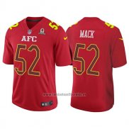 Camiseta NFL Pro Bowl AFC Mack 2017 Rojo