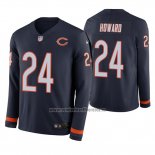 Camiseta NFL Therma Manga Larga Chicago Bears Jordan Howard Azul