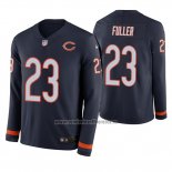 Camiseta NFL Therma Manga Larga Chicago Bears Kyle Fuller Azul