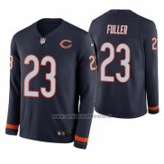 Camiseta NFL Therma Manga Larga Chicago Bears Kyle Fuller Azul