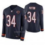 Camiseta NFL Therma Manga Larga Chicago Bears Walter Payton Azul