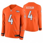 Camiseta NFL Therma Manga Larga Denver Broncos Case Keenum Naranja