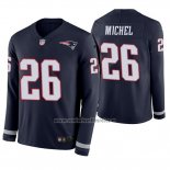 Camiseta NFL Therma Manga Larga New England Patriots Sony Michel Azul