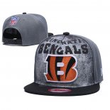 Gorra Cincinnati Bengals 9FIFTY Snapback Gris Negro