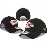 Gorra Kansas City Chiefs Adjustable Super Bowl LVIII Champions 9FORTY Negro