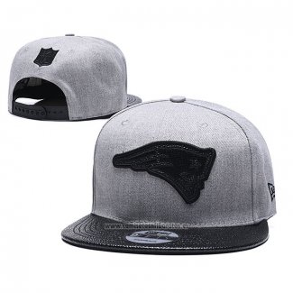 Gorra New England Patriots 9FIFTY Snapback Negro Gris