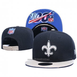 Gorra New Orleans Saints 100th Azul