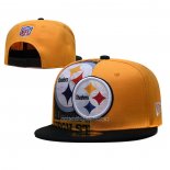 Gorra Pittsburgh Steelers Negro Amarillo2