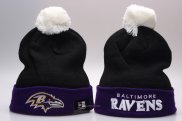 Gorro Baltimore Ravens Negro Violeta