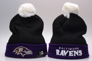 Gorro Baltimore Ravens Negro Violeta
