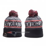 Gorro Beanie New England Patriots Sideline Negro Gris