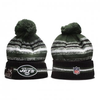 Gorro Beanie New York Jets Negro Verde