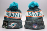 Gorro Miami Dolphins Verde Blanco