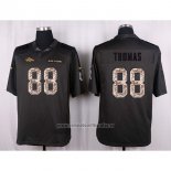 Camiseta NFL Anthracite Denver Broncos Thomas 2016 Salute To Service