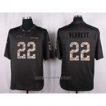 Camiseta NFL Anthracite San Diego Chargers Verrett 2016 Salute To Service