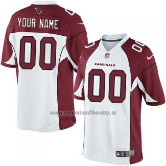 Camiseta NFL Arizona Cardinals Personalizada Blanco