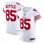 Camiseta NFL Elite San Francisco 49ers George Kittle Vapor Untouchable Blanco