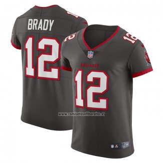 Camiseta NFL Elite Tampa Bay Buccaneers Tom Brady Alterno Vapor Marron