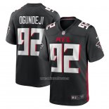 Camiseta NFL Game Atlanta Falcons Adetokunbo Ogundeji Negro