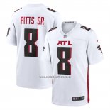 Camiseta NFL Game Atlanta Falcons Kyle Pitts Sr Blanco