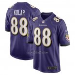 Camiseta NFL Game Baltimore Ravens Charlie Kolar Violeta