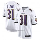 Camiseta NFL Game Baltimore Ravens Jamal Lewis Retired Blanco