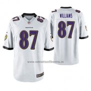 Camiseta NFL Game Baltimore Ravens Maxx Williams Blanco