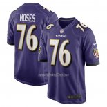 Camiseta NFL Game Baltimore Ravens Morgan Moses Violeta