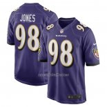 Camiseta NFL Game Baltimore Ravens Travis Jones Violeta