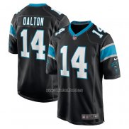 Camiseta NFL Game Carolina Panthers Andy Dalton Negro