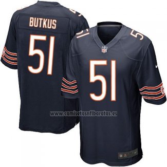 Camiseta NFL Game Chicago Bears Butkus Blanco Negro