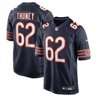 Camiseta NFL Game Chicago Bears Joe Thuney Azul