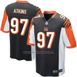 Camiseta NFL Game Cincinnati Bengals Atkins Negro