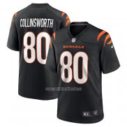 Camiseta NFL Game Cincinnati Bengals Cris Collinsworth Retired Negro