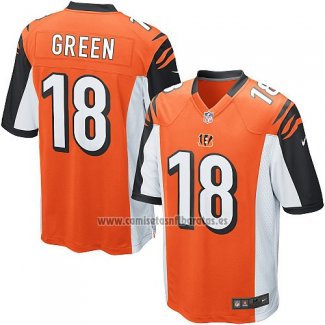 Camiseta NFL Game Cincinnati Bengals Green Naranja