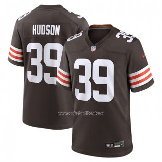Camiseta NFL Game Cleveland Browns Khaleke Hudson Marron
